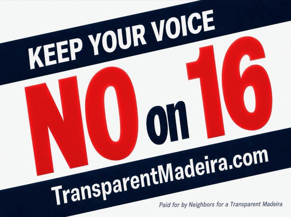 Keep Your Voice - Vote NO on 16 Yard Sign